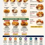 Denny’s Menu USA Prices 2026 with breakfast, burgers, dinners, desserts, and beverages