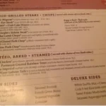 Bonefish Grill Menu USA Prices 2026 with seafood, grilled entrées, sides, and desserts