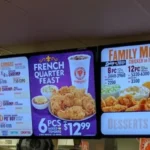 Popeyes Menu USA Prices 2026 with chicken sandwiches, tenders, wings and sides