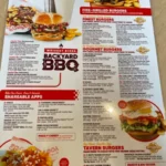 Red Robin Menu USA Prices 2026 featuring burgers, chicken, sides, desserts and beverages