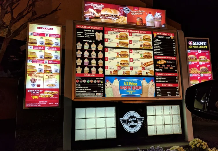 Steak ‘n Shake Menu USA Prices 2026 featuring Steakburgers, fries, milkshakes and menu options