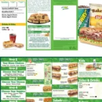Subway Menu USA Prices 2026 with sandwiches, wraps, salads and drinks