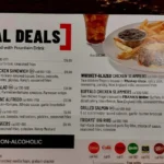 TGI Fridays Menu USA Prices 2026 with popular food and drinks