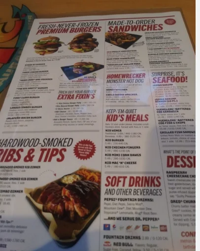 Wings Etc Menu USA Prices 2026 with wings, burgers and appetizers