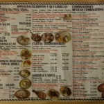 La Hacienda Mexican food menu