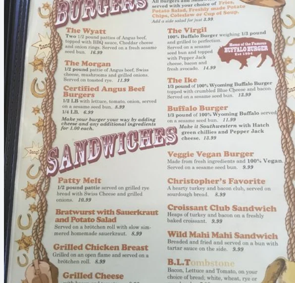 OK Cafe menu and prices