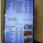 China Chef menu with Chinese appetizers, fried rice, chicken entrées, lo mein and hibachi dishes with prices
