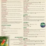 El Mariachi Restaurant menu featuring Mexican fajitas, burritos, enchiladas, quesadillas, and salads