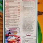 El Tapatio menu with Mexican food options and prices in the USA