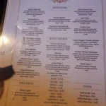 Provaré Chicago menu with prices featuring Italian Creole pasta, seafood, steak, and signature dishes