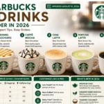 Starbucks hot coffee menu with prices 2026