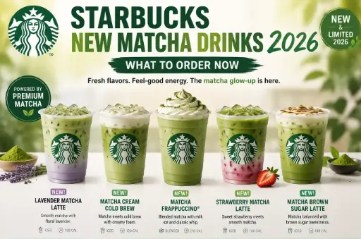 Starbucks Matcha Menu Prices 2026