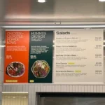 Sweetgreen menu with bowls, salads, wraps and fresh ingredients